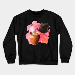 Tea and Kettle Crewneck Sweatshirt